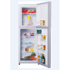 246L Top Freezer and Down Mounted White Refrigerator